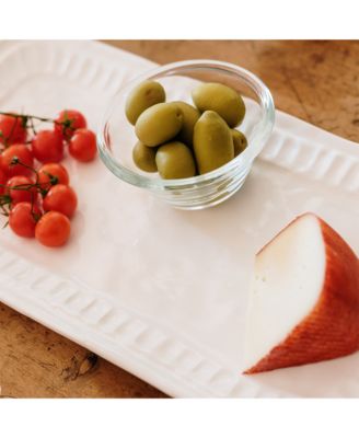 Pietra Serena Handled Rectangular Platter