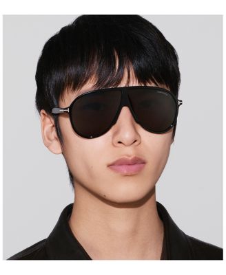 Vladamir Pilot Sunglasses, 65mm