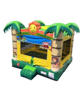  Premium Inflatable Bounce House (Without Blower) - 13 x 12 x 14.5 Foot - Deluxe Castle Big Crossover Inflatable Bouncy House Jumper Unit for Kids