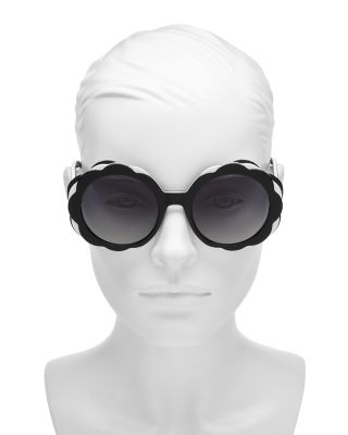 Vivi Round Sunglasses, 54mm