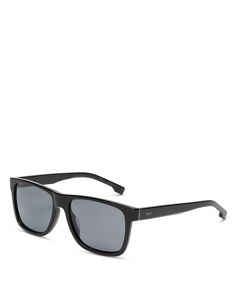 Hugo Boss Rectangle Sunglasses, 57mm