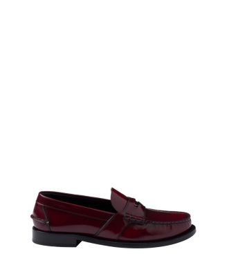 Women's Brushed Leather Loafers