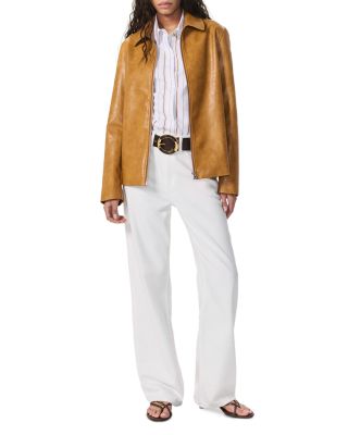 Jordie Faux Leather Jacket