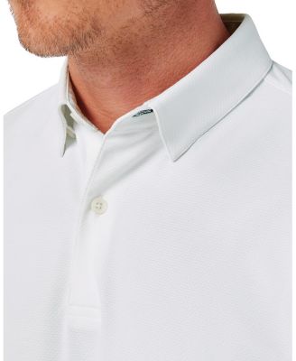 Halyard Short Sleeve Polo White