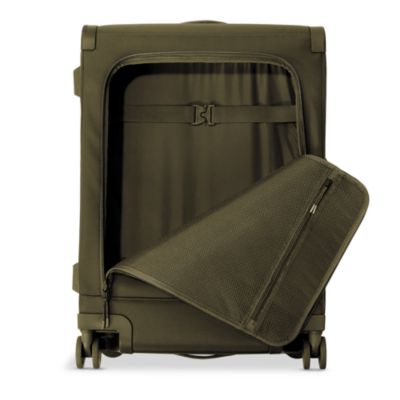 Sydney 25" Checked Rolling Suitcase, Dark Moss