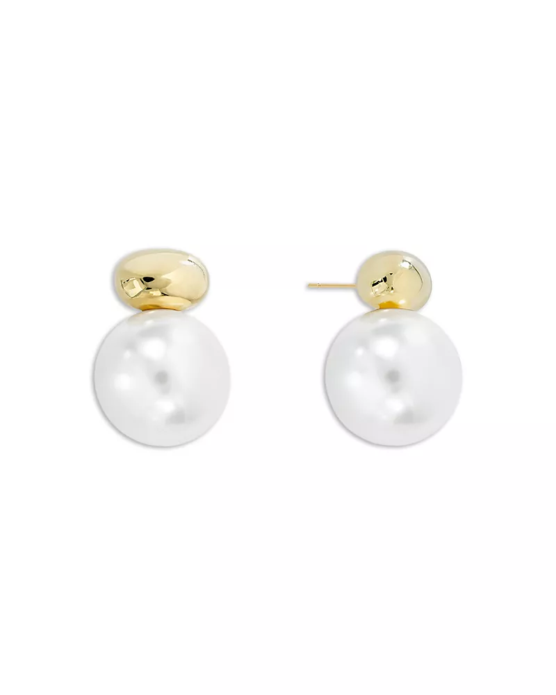 Shashi Alice Cultured Freshwater Pearl Earrings