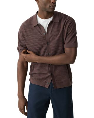 Cairn Short-Sleeve Sweater in Cotton