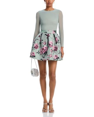 Chara Pleated Skirt Party Dress