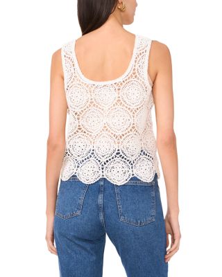 Crochet Open Weave Top
