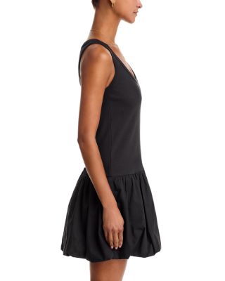 Isla Mixed Media Mini Dress