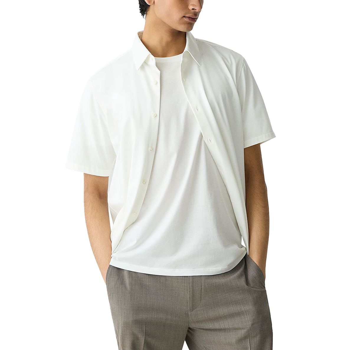 Theory Irving Short-Sleeve Shirt