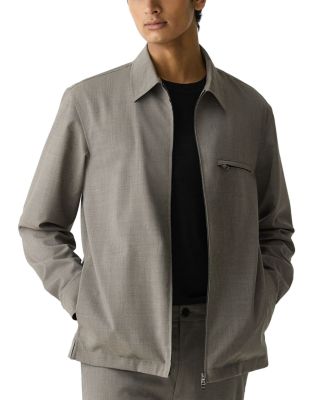 Theory - Shirt Jacket in Motion Wool