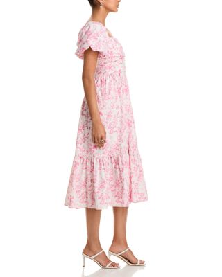 Floral Midi Dress - Exclusive 