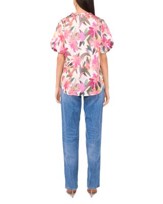 Short Puff Sleeve Top