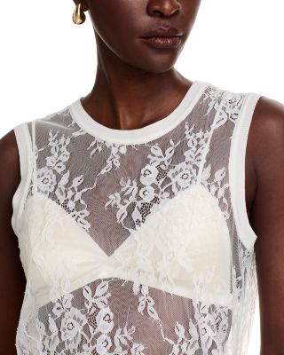 Brax Lace Muscle Tank Top