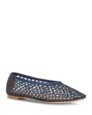 STAUD - Women's Alba Net Ballet Flats