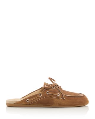 Women's Boat Loafer Mules 