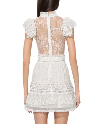 Vernita Embroidered Mini Dress