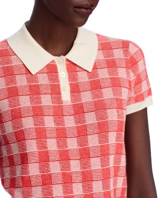 Gingham Polo Shirt