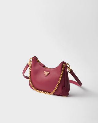  Re-Edition Mini Saffiano Leather Bag