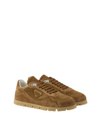 スニーカー Prada Faded suede sneakers Prada Women's Trail Faded Suede Sneakers | Bloomingdale's