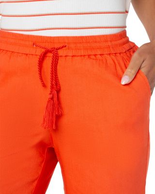 Drawstring Wide Leg Pants