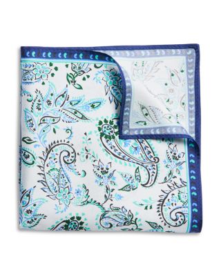 Paisley Silk Pocket Square - Exclusive