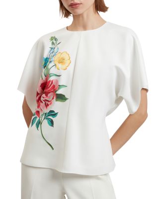 Ted Baker - Lahnaa Slouch Sleeve Waisted Top