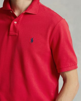 Classic Fit Mesh Polo Shirt