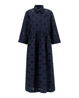 Melissa Eyelet Midi Dress