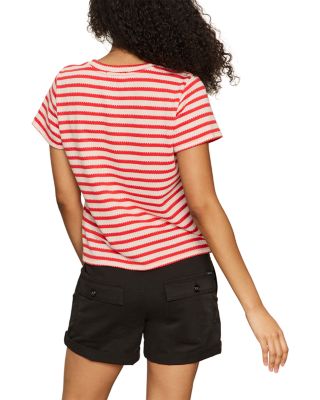 Perfect Textured Striped Tee