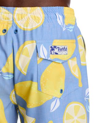 Sano Lemon Print  6.5&amp;quot; Swim Trunks