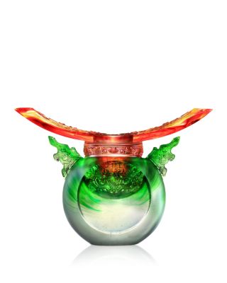 Ding of Mutual Respect Crystal Art Vessel