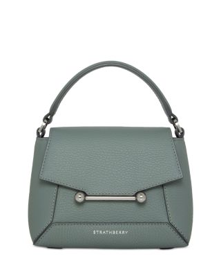 Mosaic Nano Leather Top Handle Bag