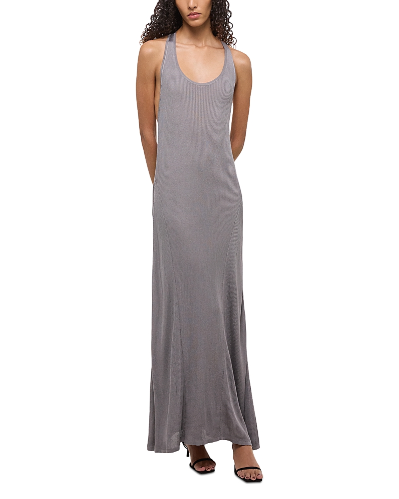 Helmut Lang Ribbed Twist Dress