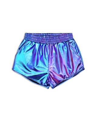 Girls' Metallic Shorts - Big Kid