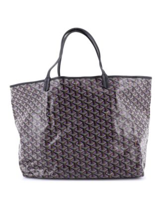 Pre-Owned Goyard - GM Saint Louis Tote Claire Voie Coated Canvas
