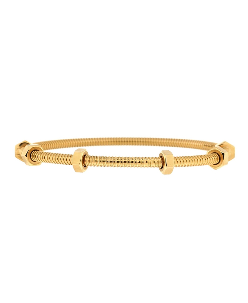 Pre-owned Pre-owned Cartier Cartier Ecrou De Cartier Bracelet 18k Gold