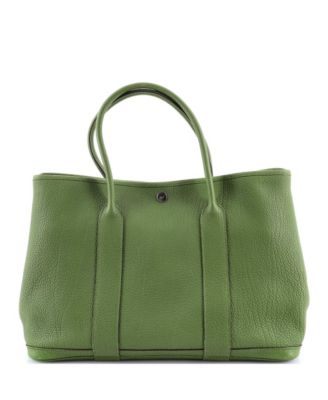 Pre-Owned HERMÈS - 36 Garden Party Tote Leather