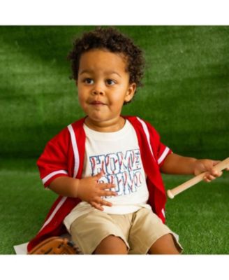 Boys' Home Run Patch Short Sleeve T-Shirt - Baby, Little Kid, Big Kid