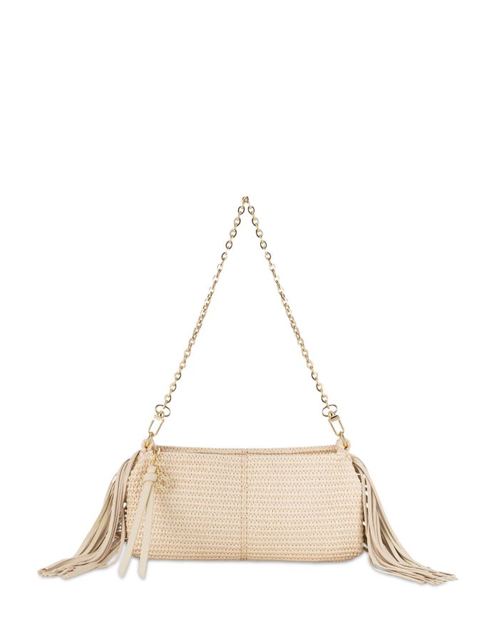 Miss M Raffia Look Clutch