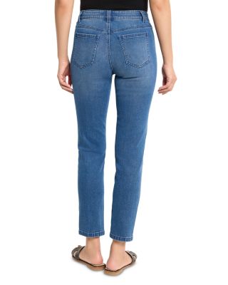 High Rise Straight Leg Jeans in Uptown