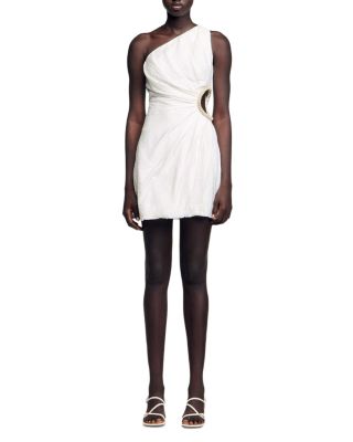 Dalida Asymmetric Short Dress