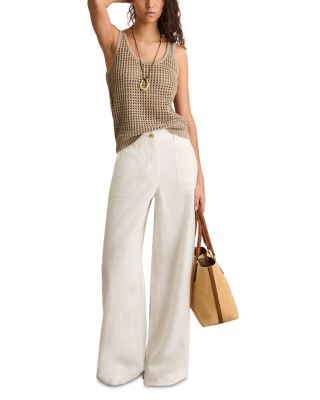 Claudia Linen Knit Tank