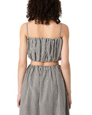 Gingham Crop Top