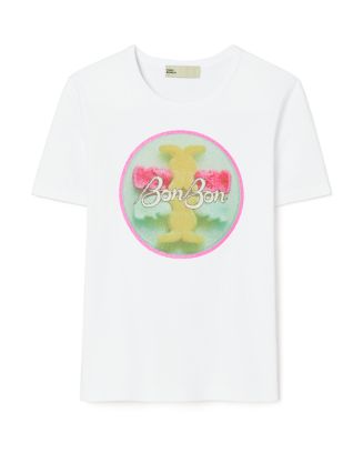 【Tory Burch x BonBon】カプセル Tシャツ パステルボンボン Tory Burch Capsule T-Shirt | Bloomingdale's