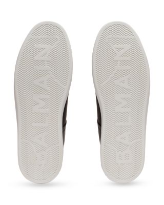 Men's B-Court Chain Logo Lace Up Sneakers