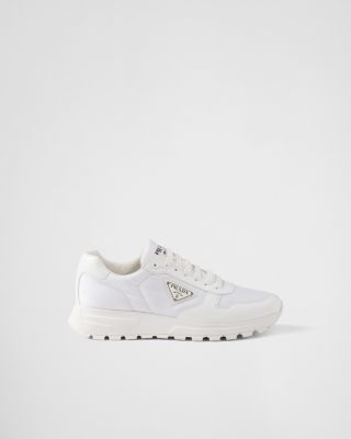  Men's Prax 01 Re-Nylon and Brushed Leather Sneakers