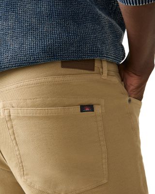 Stretch Terry Slim Fit Pants