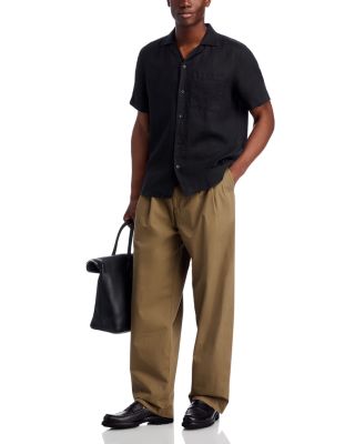 Slater Relaxed Fit Wide Leg Trousers